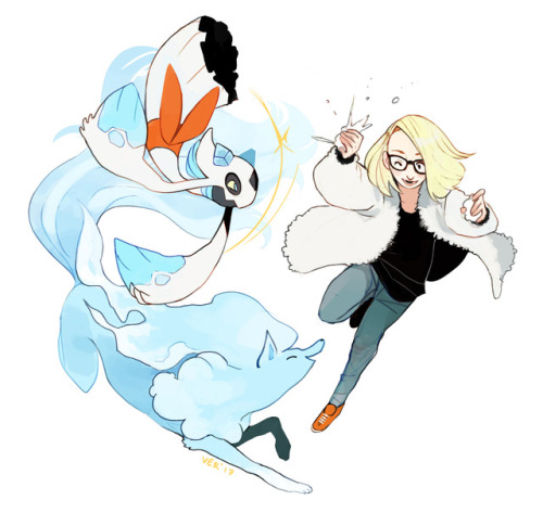 sticksandsharks: a handful of trainer commissions from september/october. I’ll be opening thes