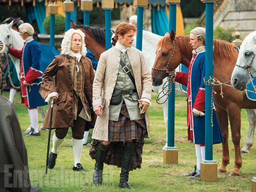 entertainmentweekly:  11 gorgeous Outlander photos “Season 2 is much more complex,” explains executive producer Ronald D. Moore. “It’s a whole new cast of characters. You’re dealing with politics, the secretive rebellion. Bonnie Prince Charlie.