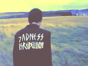 geneticpoetry:  SADNESS IS REBELLION - NOSTALGIA IS NEGATION - LEBANON HANOVER -