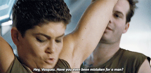 dailyaliens:Oh, Vasquez! You’re just too bad.