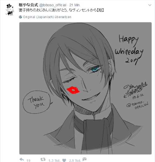 akumadeenglish:Waaaah, Yana kept her promise from March and posted White Day’s illustrations