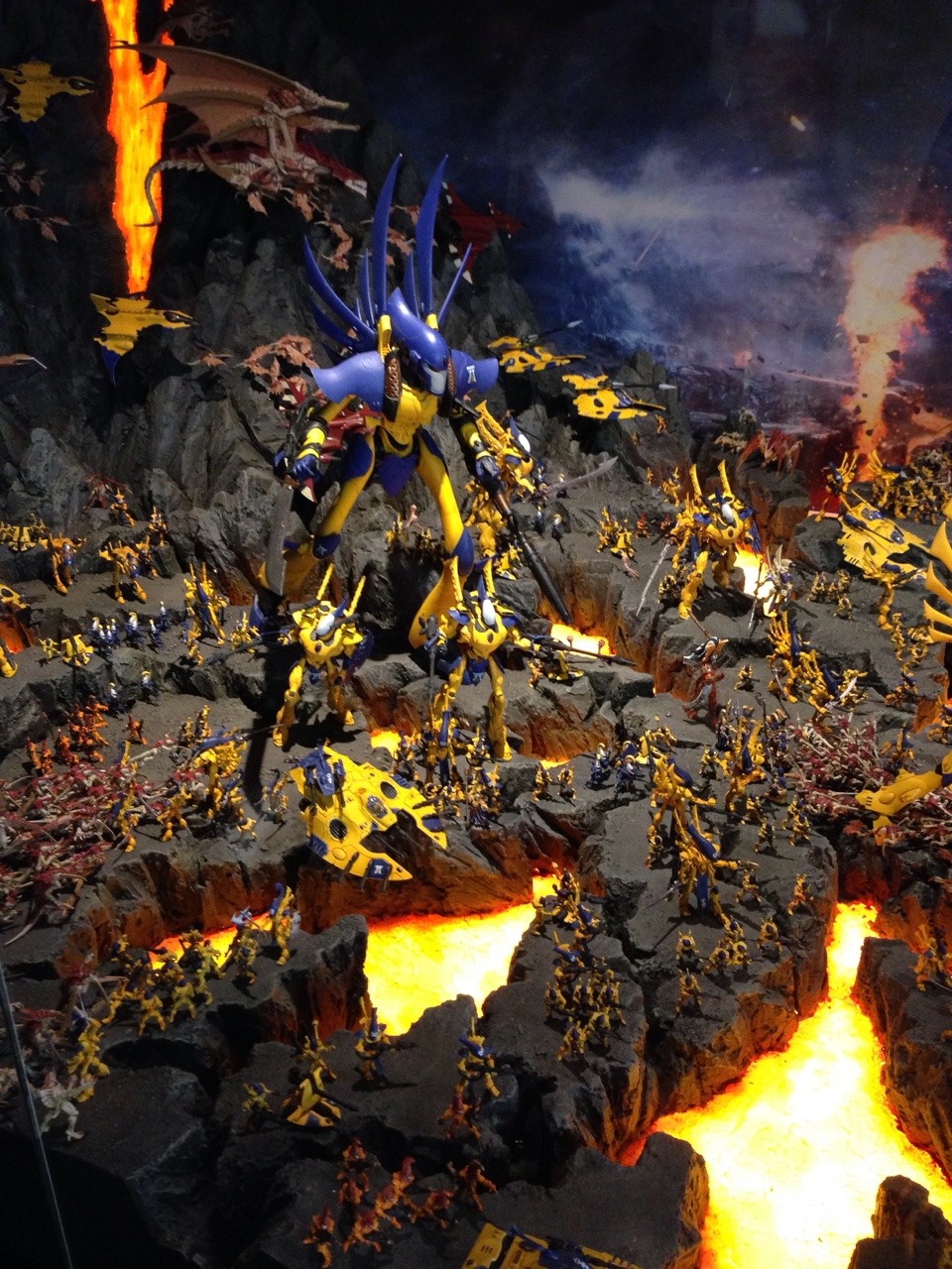 brushforthebrushgod:  So I visited the newly revamped warhammer world today and my