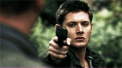 ash48:  I couldn’t help but compare the “future” Dean in 5.04 The End and Dean from 9.11 First Born.  The same cold, determined look.  Dean isn’t quite the cold blooded, feelingless killer that future!Dean was - but he sure is getting there.