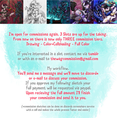 Commissions are open now.