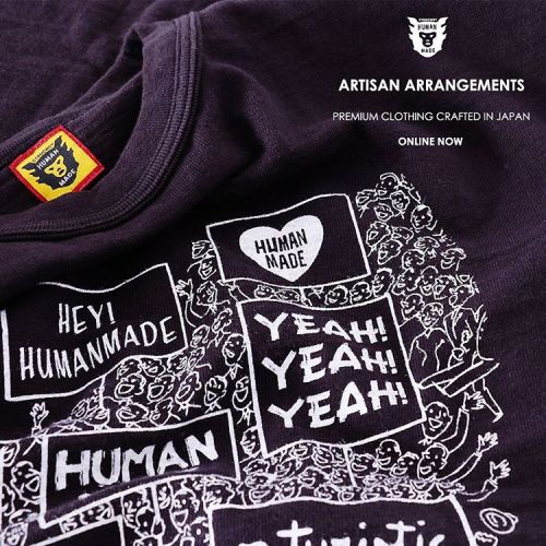 Our latest delivery of Human Made has hit the site. Including 3-pack t-shirts, pocket &amp; long sle