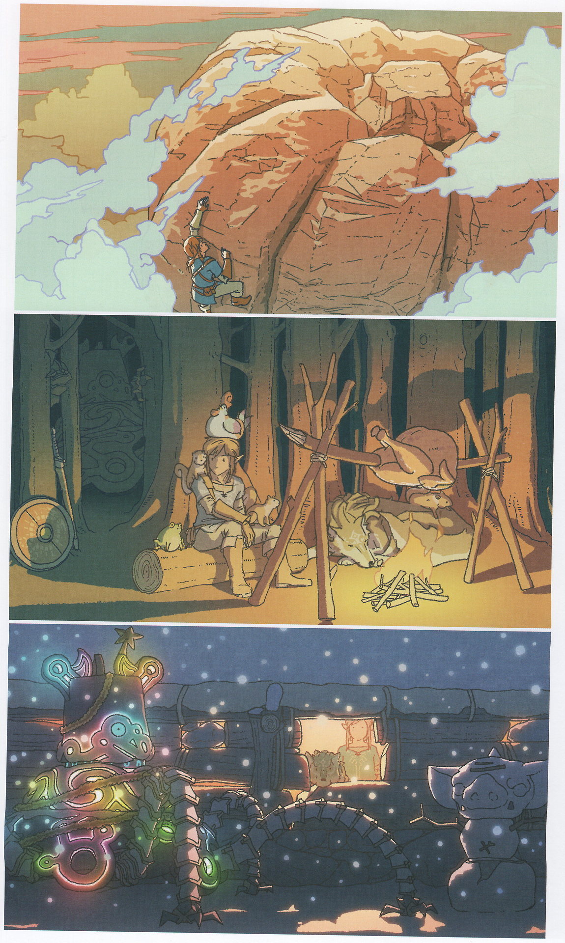 msdbzbabe:  Breath of the Wild Master Works scans part 2