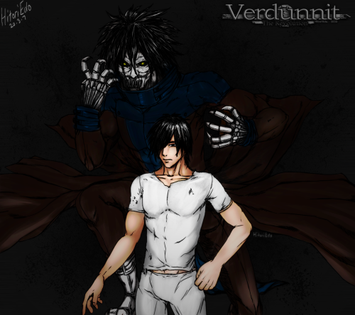 Verdunnit - The Revolution | Got your back (CLEAN) A colored art for my original comic Verdunnit - T