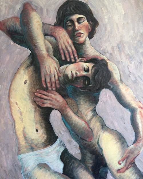 beyond-the-pale:   Two Figures Dancing 