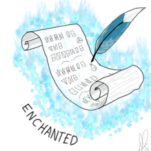 Enchanted scroll. #Inktober2019 #inktoberday7https://www.instagram.com/p/B3WCjz6gC7U/?igshid=149n4nt
