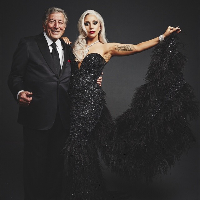 gagaroyale:  Congratulations to Tony Bennett and Lady Gaga for winning Best Traditional