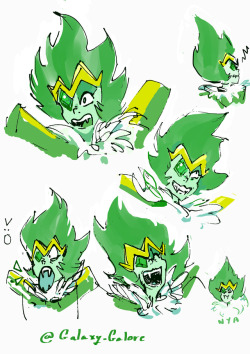 gala-galore: emerald and  teeth niceeeeeeee 