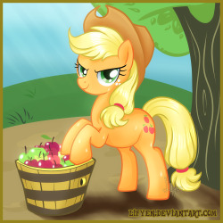 lifyen:  DA: http://lifyen.deviantart.com/art/Applejack-564767096