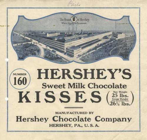 todaysdocument:  Happy #InternationalChocolateDay!   Label for Hershey’s Sweet Milk Choco