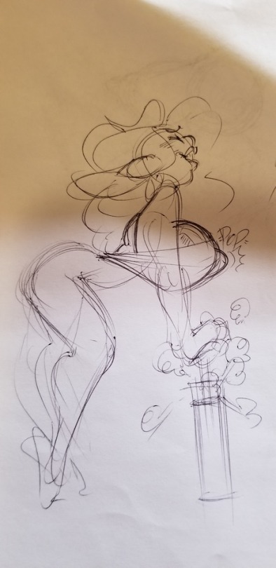 dangusta:  I’m cleaning out my old room since I’M MOVING VERY SOON AAA and there are so many scraps of paper with horny doodles on them. This is definitely older but one of the only things so far I dare to post…