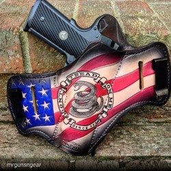 savoyleather:  You can now order the  DTOM SINCE 1776 PATRIOT  in full color!WWW.SAVOYLEATHER.COM  photo by @mrgunsngear