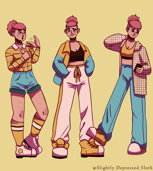 Got Inspired By Some Outfits On Pinterest That I Had Saved For Lee So Decided To Draw Her In Them! This