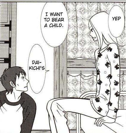 Usagi drop manga ending, honestly could it be more cuter? I blieve not! ♥♥