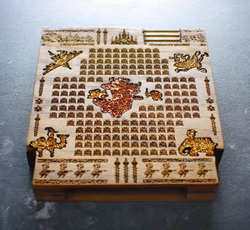 retrogamingblog2:Legend of Zelda Wood Carved Games made by Pigminted