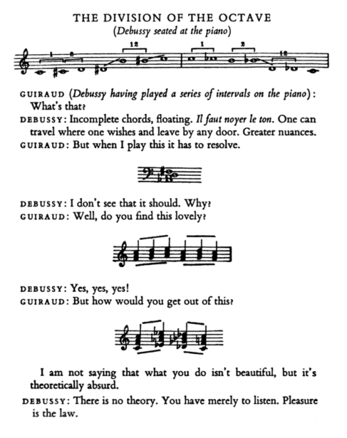 barcarole: From a conversation between Ernest Guiraud and Debussy, Debussy: Volume 1, 1862-1902: His