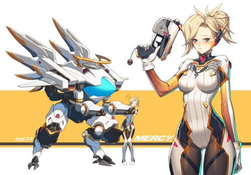 Porn Pics borealisowl:Mercy, D.va Mercy!!, MERCY, Reinhardt