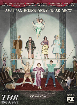 fionagoddess:  &lsquo;American Horror Story&rsquo;: First Look at Freak Show Cast Art 