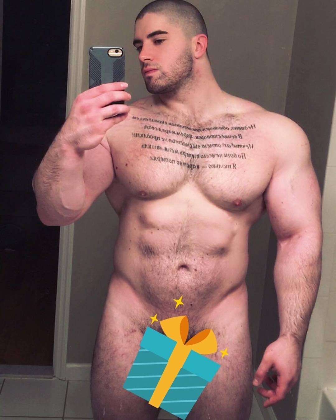 alakazam1988:  muscleryb:  Adam Gerber  What is this boy, huh? 21 and always a few