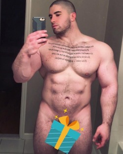 alakazam1988:  muscleryb:  Adam Gerber  What is this boy, huh? 21 and always a few pounds heavier when I see him … damn he must have some wonderful genetics 