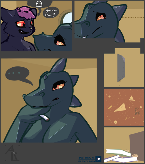 alexclimax: Mini comic commission for @hardoncollider holy shit, took a while, but got in the zone and knocked 2 pages out in 4 days!thank you again and sorry! Furaffinity | Patreon | Commissions | Full Reses  MMmyes <333