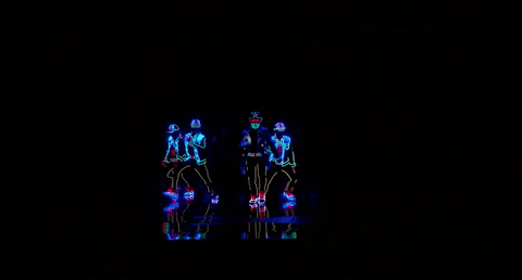 micdotcom: Spectacular light up dance crew Light Balance gets the Golden Buzzer on ‘America’s