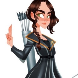 Lady 120 Katniss Everdeen The Gurl On Fiah! (That’s How I Say It In My Mind) 