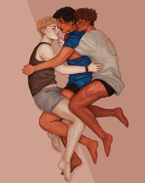 kandreil cuddling because I dont see enough appreciation for these guys