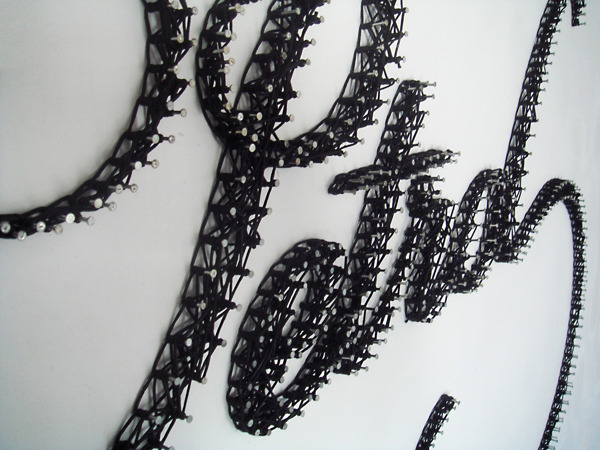 fer1972:  Petrol: Pin Typography made by Corn Studio