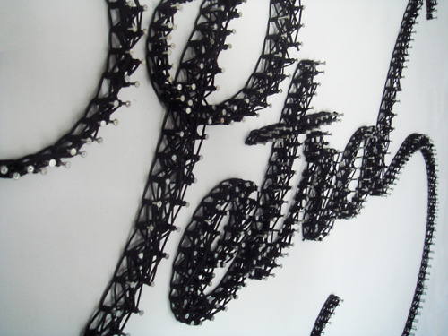 fer1972:  Petrol: Pin Typography made by Corn Studio