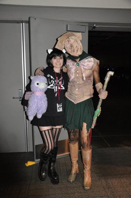 creepdick:  My favorite crossover cosplay that I saw there! And I know the nurse was a man wearing t