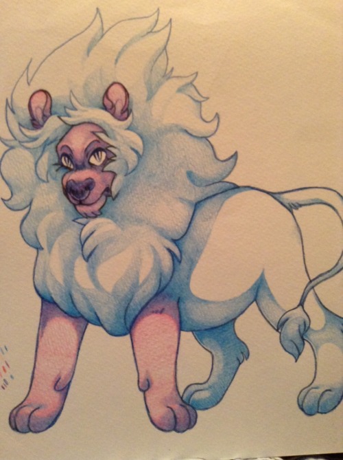 baraarts:  I really wish I had a scanner. Been working with colored pencils lately. This would take a lot less time to do digitally but it’s really satisfying to see how I can do it traditionally once in awhile. I know where I stand and this was actually