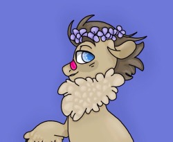 fluffy-doctor:Flower crown~!  =3