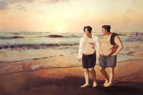 I Usually Don't Do Mutual Weight Gain But These Two Were So Fun To Draw