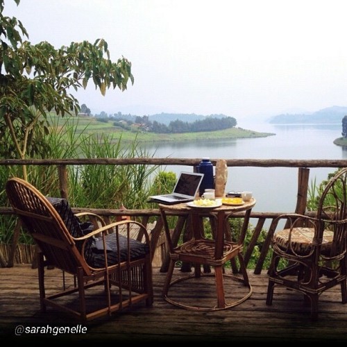 #Beauty 📷 by @sarahgenelle “Today’s office #mytinyatlas #vscocam #peacecorps #uganda”