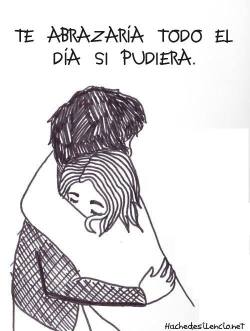 la-distancia-no-nos-separo:  tiempo-para-el-alma:  jhoandricarrasquel:  your-not-al0ne:  yo jamás te soltaría.  y muy fuerte.   Pero debo ir al baño y nimodo que te mie  ♥