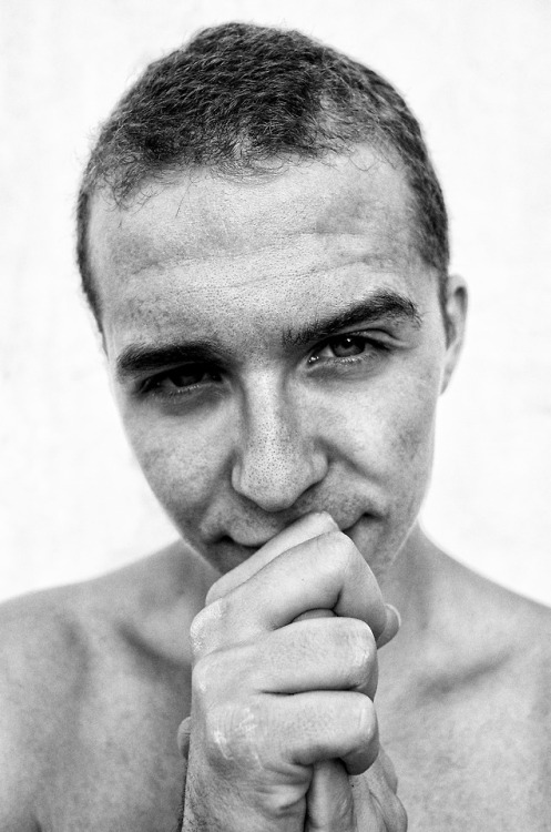 Portrait of Erik Sosa, taken in the Canary Islands. 