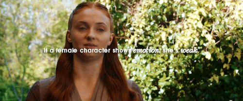 valiantnedspreciouslittlegirl:What can a female character do without being criticized mercilessly?re