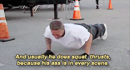 easycompany:  Hunnam Week + Anything  → Push-ups 
