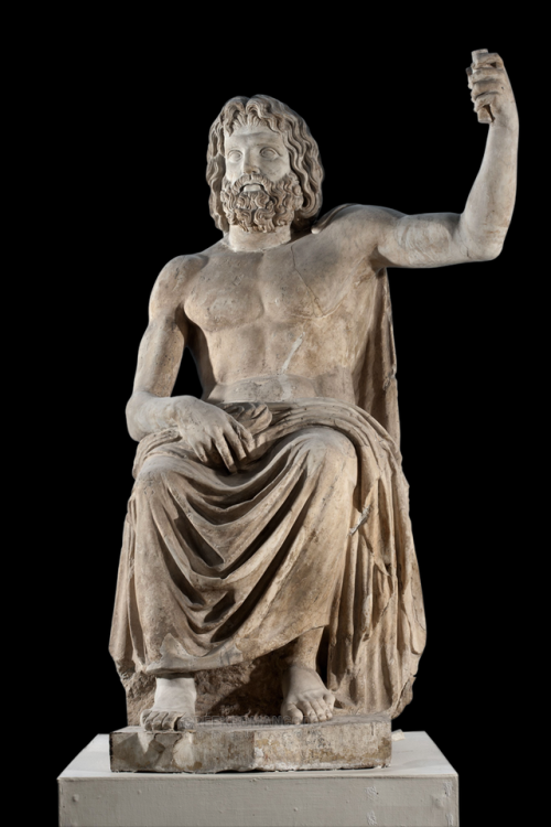 greekromangods: Jupiter (Capitoline Jupiter) Roman; 2nd–3rd century AD Rome (Origin) Marble Mu