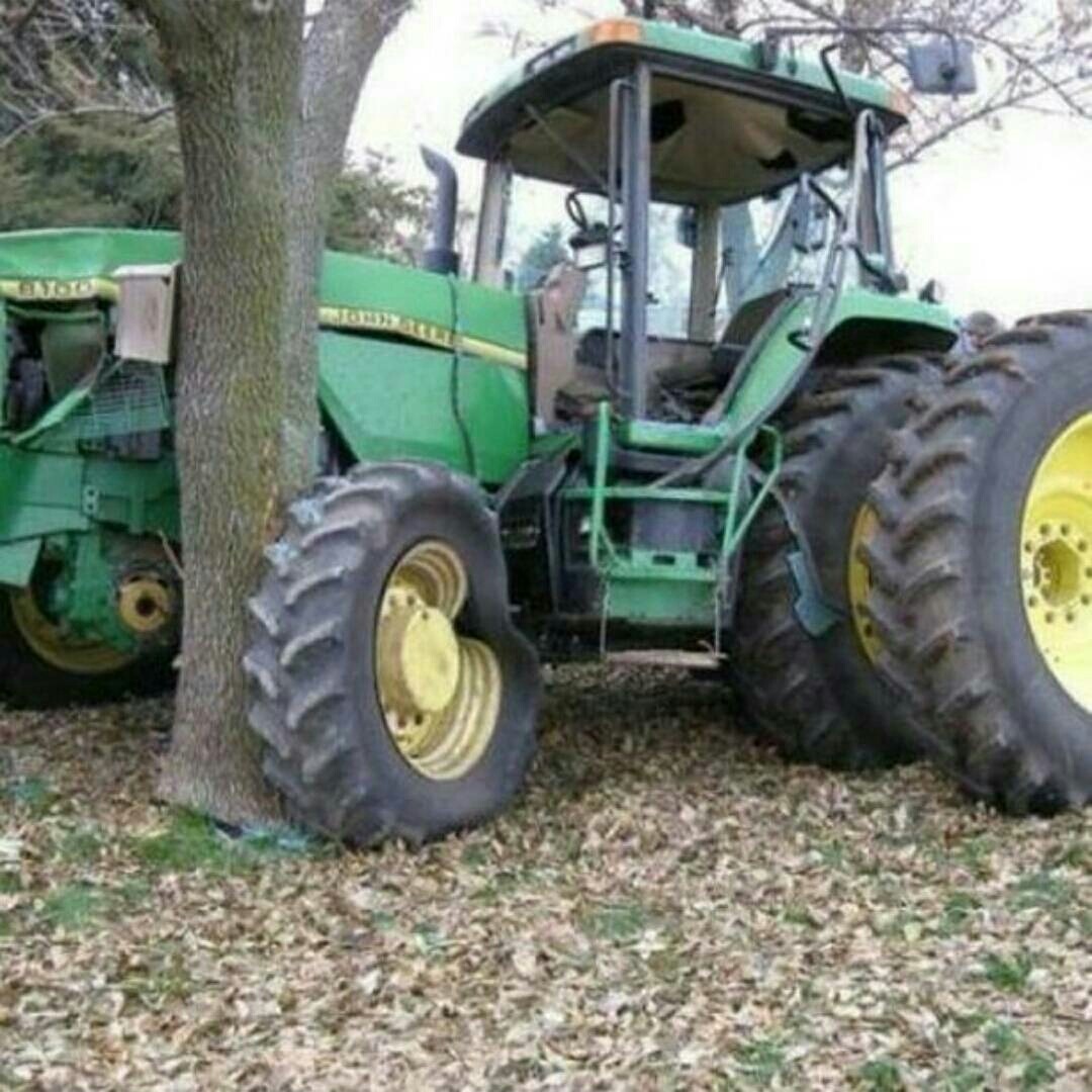 semitrckn:  Texting on a tractor and that’s what you get