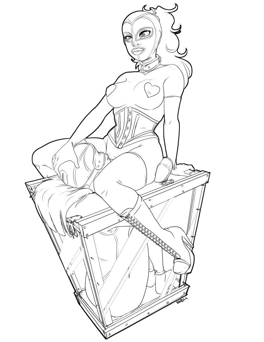commander-rab:  Kat in a box in Mel’s box.Inspired by some Seriousbondage stuff