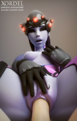 overwatch-porn-blog:  Widowmaker close up (Xordel)