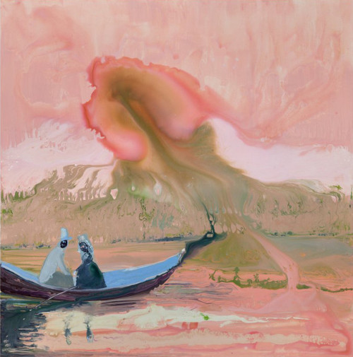 Genieve Figgis (Irish, b. 1972, Dublin, Ireland, based County Wicklow, Ireland) - Pink Sky, 2015  Pa