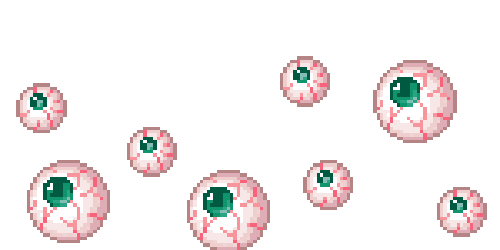 sixpenceee:  A compilation of cute, transparent halloween pixels in spirit of our