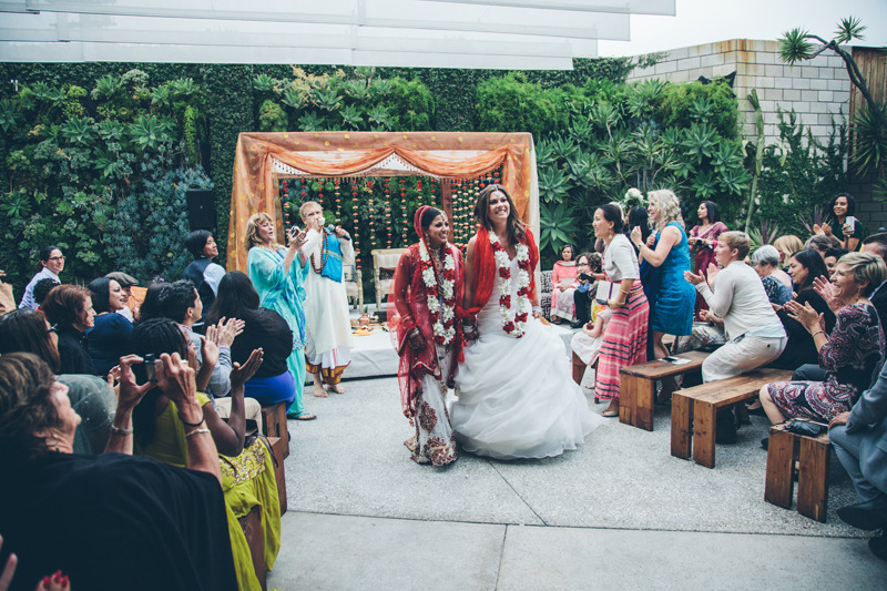   SHANNON + SEEMA | INDIAN LESBIAN WEDDING              Too cute!!!