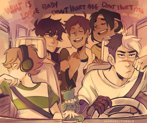 Shiro couldn’t take one more hour of that song